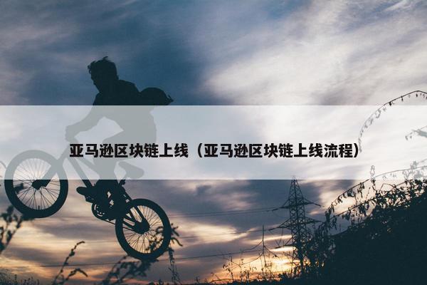 亚马逊区块链上线（亚马逊区块链上线流程）