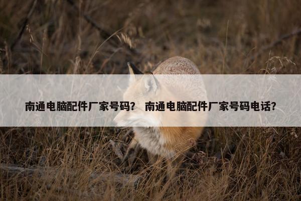 南通电脑配件厂家号码？ 南通电脑配件厂家号码电话？