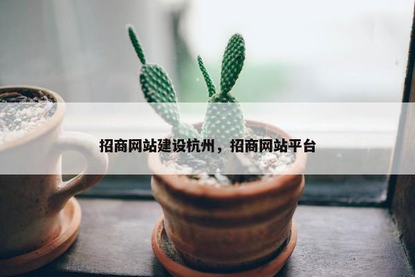 招商网站建设杭州，招商网站平台