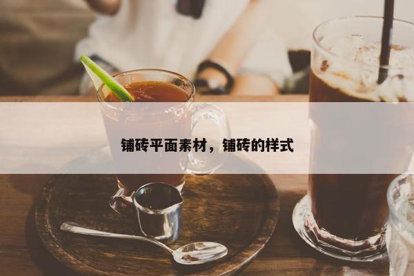 铺砖平面素材，铺砖的样式