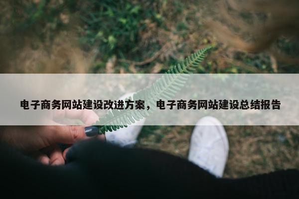 电子商务网站建设改进方案，电子商务网站建设总结报告