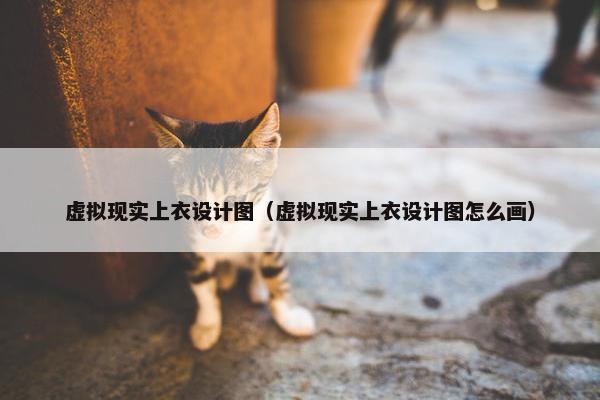 虚拟现实上衣设计图（虚拟现实上衣设计图怎么画）