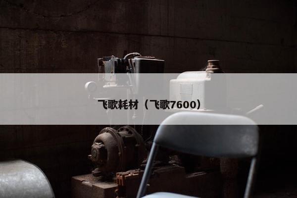 飞歌耗材（飞歌7600）