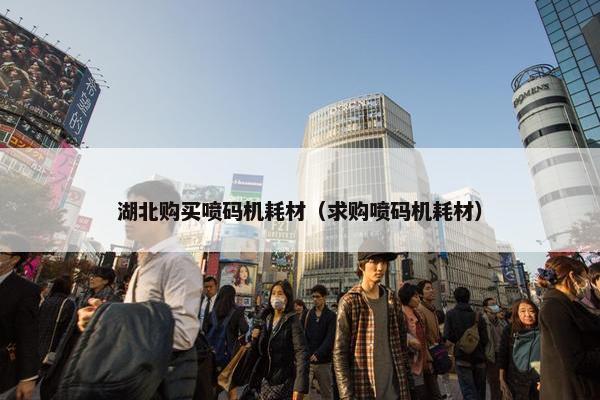 湖北购买喷码机耗材（求购喷码机耗材）