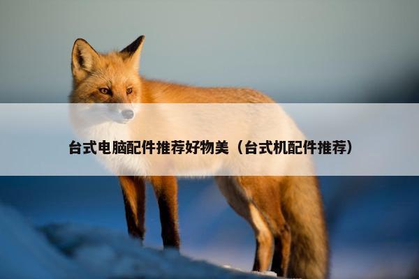 台式电脑配件推荐好物美（台式机配件推荐）