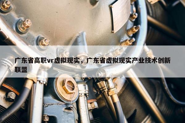 广东省高职vr虚拟现实，广东省虚拟现实产业技术创新联盟