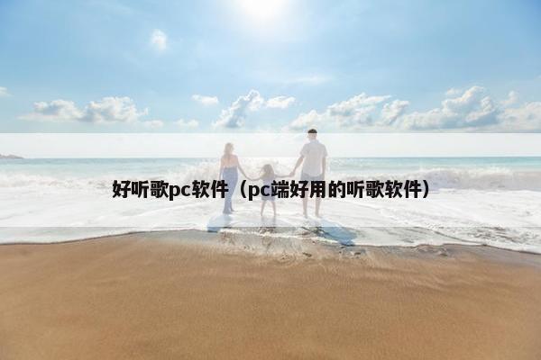 好听歌pc软件（pc端好用的听歌软件）