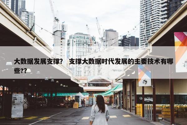 大数据发展支撑？ 支撑大数据时代发展的主要技术有哪些?？