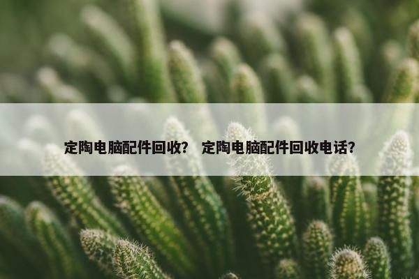 定陶电脑配件回收？ 定陶电脑配件回收电话？