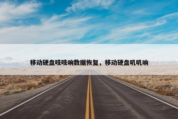 移动硬盘吱吱响数据恢复，移动硬盘叽叽响