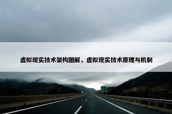虚拟现实技术架构图解，虚拟现实技术原理与机制