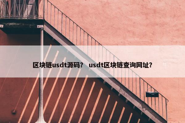 区块链usdt源码？ usdt区块链查询网址？