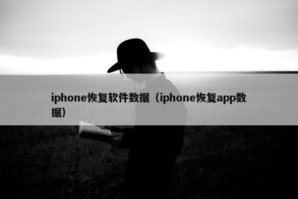 iphone恢复软件数据（iphone恢复app数据）