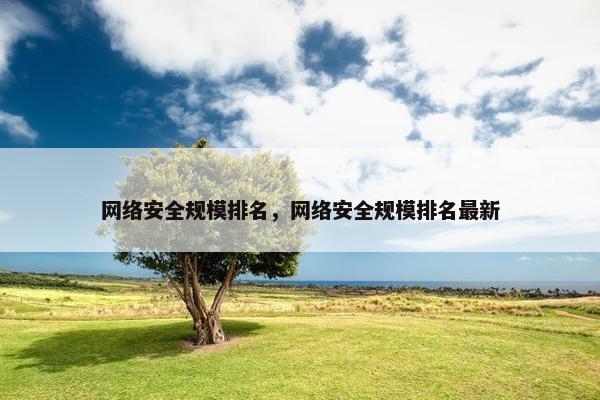 网络安全规模排名，网络安全规模排名最新