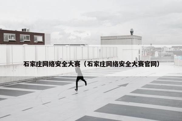 石家庄网络安全大赛（石家庄网络安全大赛官网）