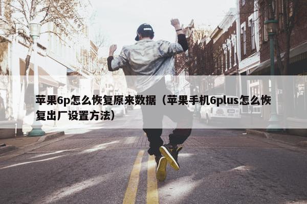 苹果6p怎么恢复原来数据（苹果手机6plus怎么恢复出厂设置方法）