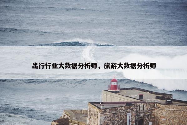 出行行业大数据分析师，旅游大数据分析师