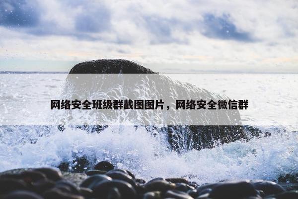 网络安全班级群截图图片，网络安全微信群