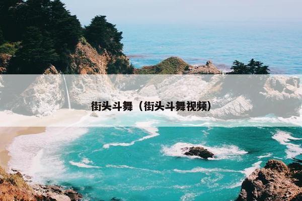街头斗舞（街头斗舞视频）