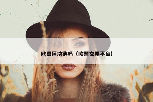 欧盟区块链吗（欧盟交易平台）