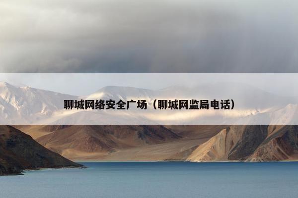 聊城网络安全广场（聊城网监局电话）