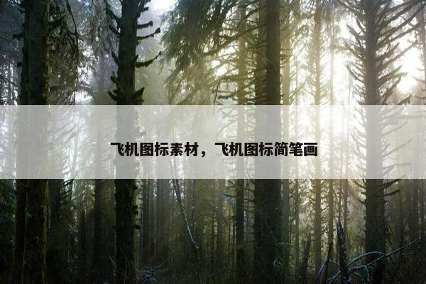 飞机图标素材，飞机图标简笔画